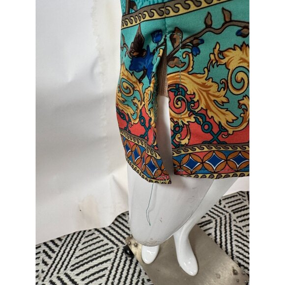 Urban CoCo Womens Boho Printed Tunic Size XL Polyester & Spandex Multicolor With - Picture 8 of 16